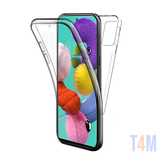 Funda de Silicona 360º para Samsung Galaxy A71 Transparente